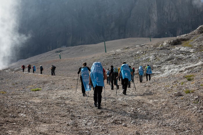 Marmolada glacier 'in irreversible coma', losing 10 cm a day