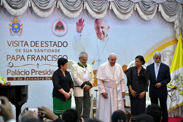 Pope says too many child abuse cases during East Timor visit