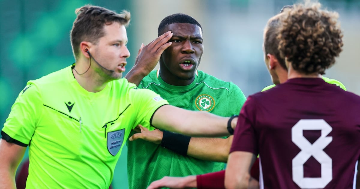 Ireland forced to settle for draw with Latvia in tense under-21 qualifier