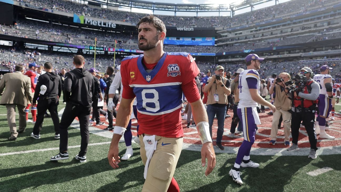 Giants QB Daniel Jones -- 'My mental toughness is in a good spot'