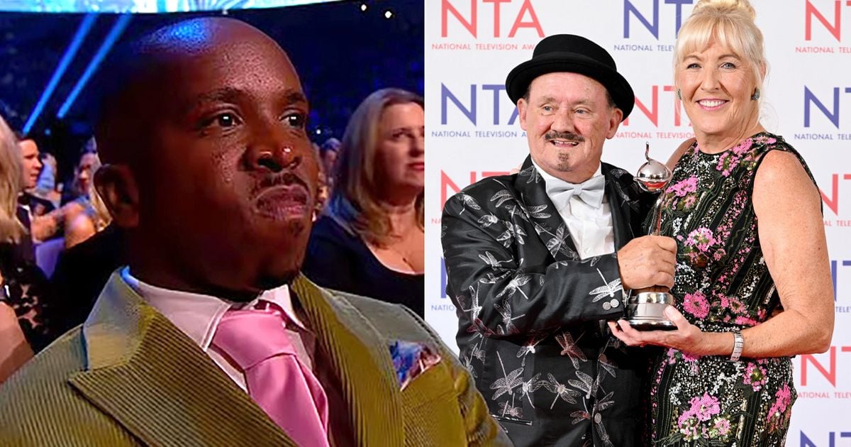 TV star caught fuming on camera as Mrs Brown's Boys wins fourth NTA gong