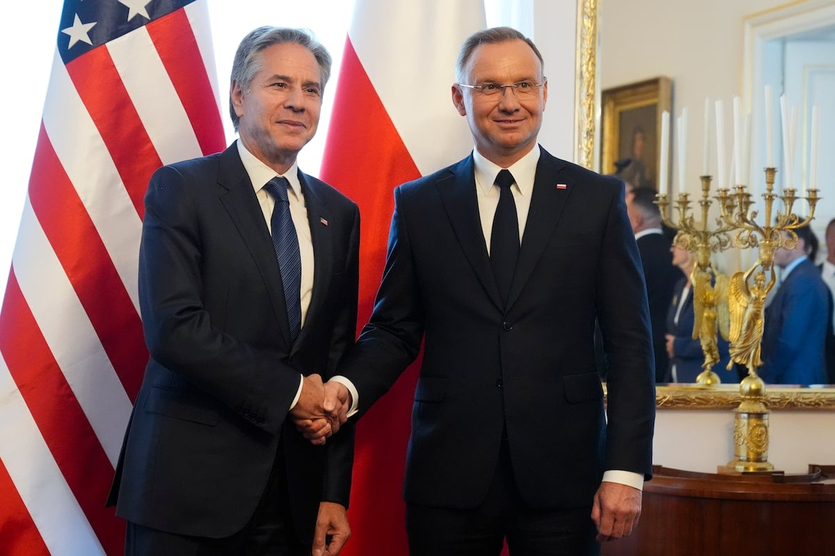 Blinken wraps up Ukraine-focused European trip in Poland with arms requests on the table