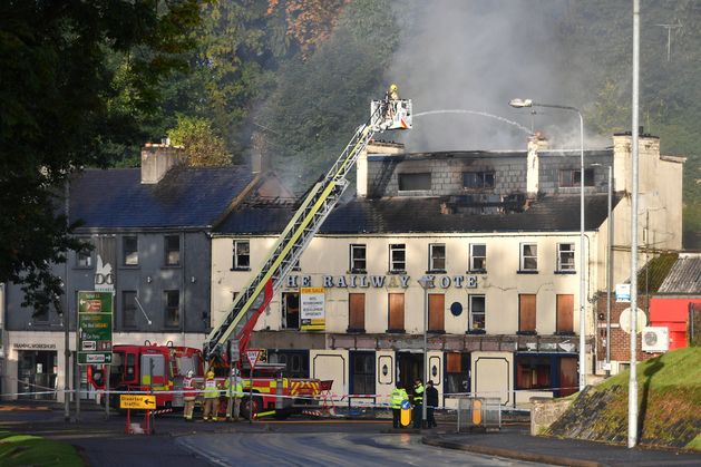 Developer and top Orangeman speaks of shock as derelict hotel gutted in suspected arson