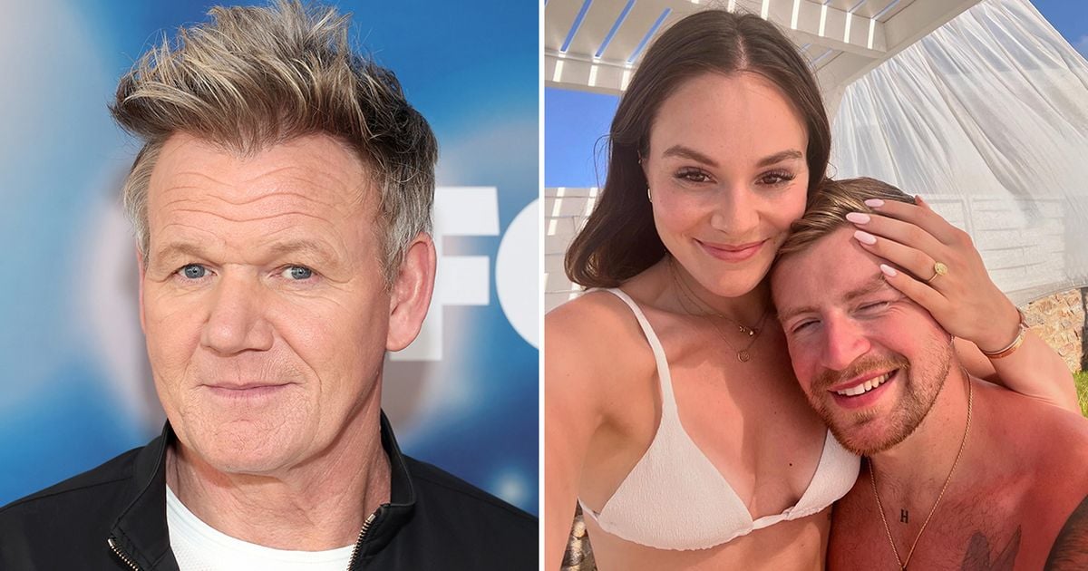 Gordon Ramsay breaks silence on daughter's engagement to Adam Peaty with touching note