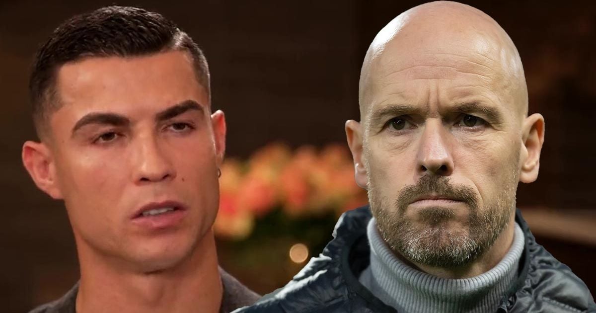 Erik ten Hag snaps back at old foe Cristiano Ronaldo's Man Utd 'lack of ambition' claim