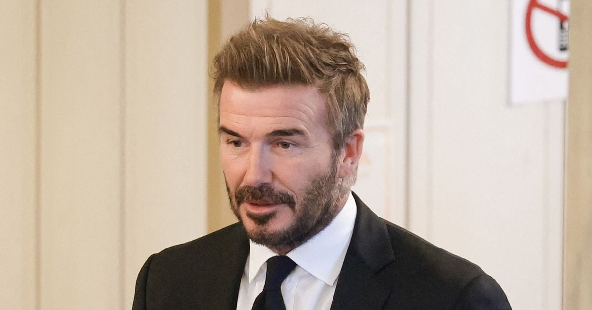 David Beckham's touching gesture as he arrives at Sven-Goran Eriksson's funeral