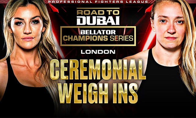 Video: Bellator Champions Series London Ceremonial Weigh-ins