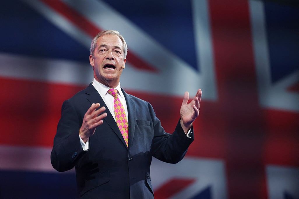 Reform leader Farage says his party will win next UK election