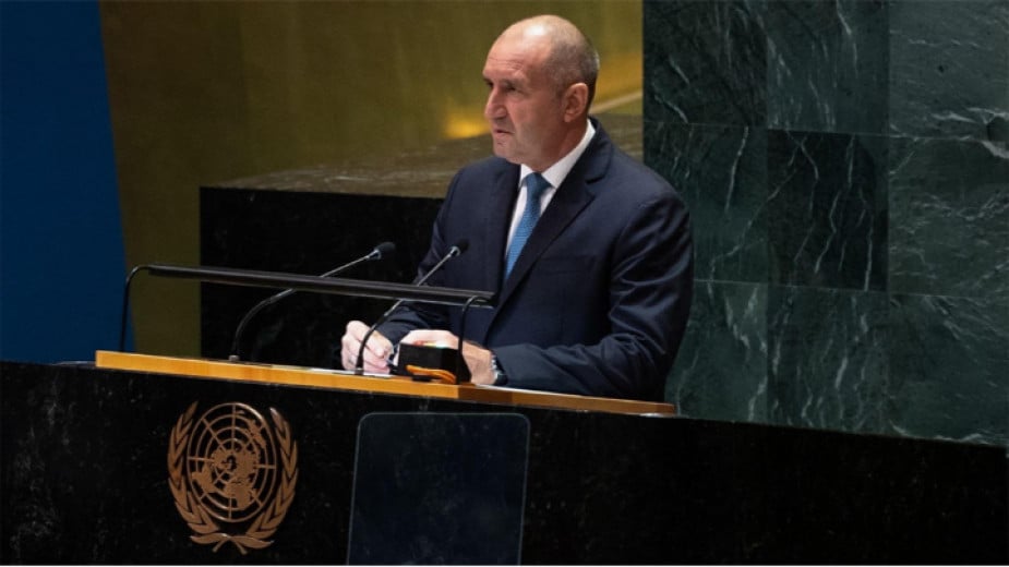 President Rumen Radev calls for peace in Ukraine and Gaza