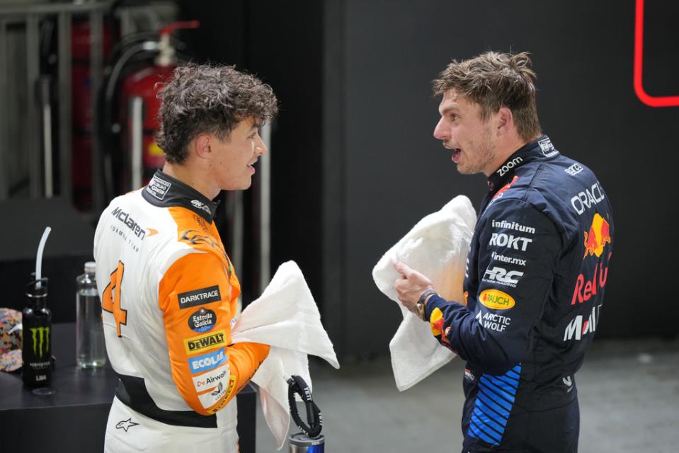 Lando Norris beats Max Verstappen for pole position at F1's Singapore Grand Prix