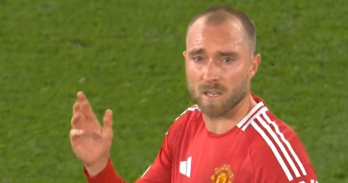 Christian Eriksen's reaction to Erik ten Hag call speaks volumes as new footage emerges