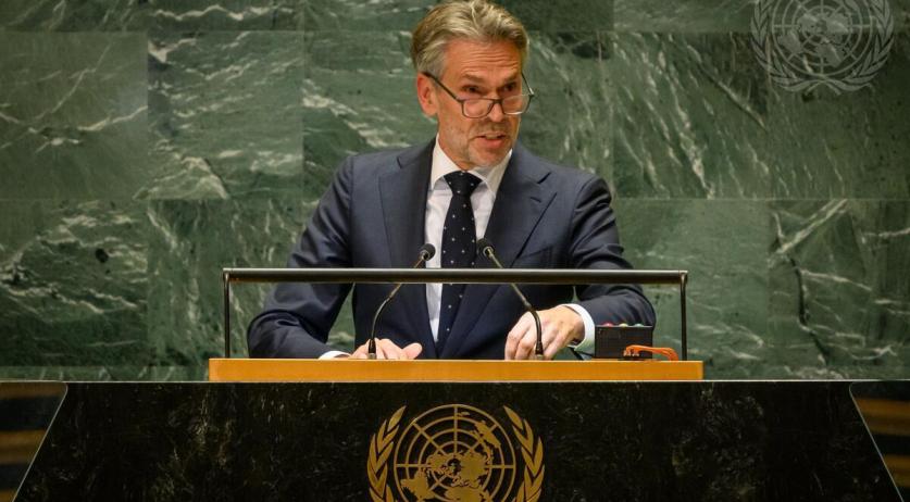 Dutch PM Schoof calls for ceasefire in Lebanon, Gaza in 1st UN General Assembly speech