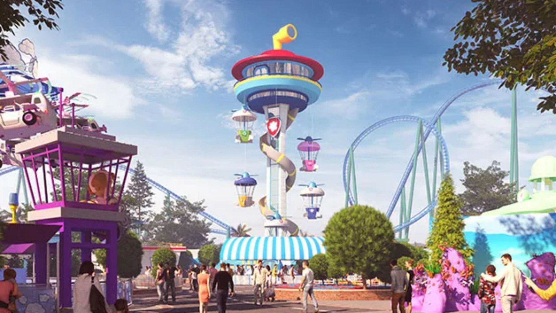 New Nickelodeon Land to open at 'Turkish Disneyland' next year - with Paw Patrol rides and Spongebob attractions