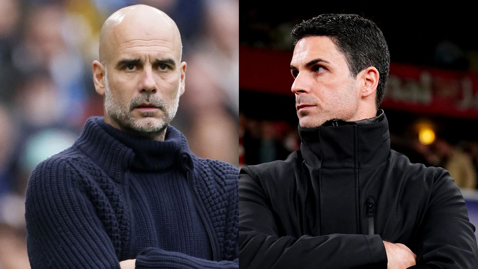 Pep Guardiola: Man City boss demands clarity from Arsenal manager Mikel Arteta about Premier League champions' 'dark arts' tactics