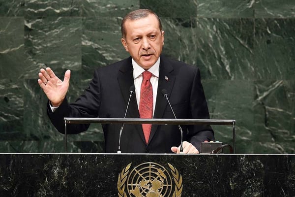 Turkish President Erdogan skips mention of Kashmir at UN; focuses on Gaza