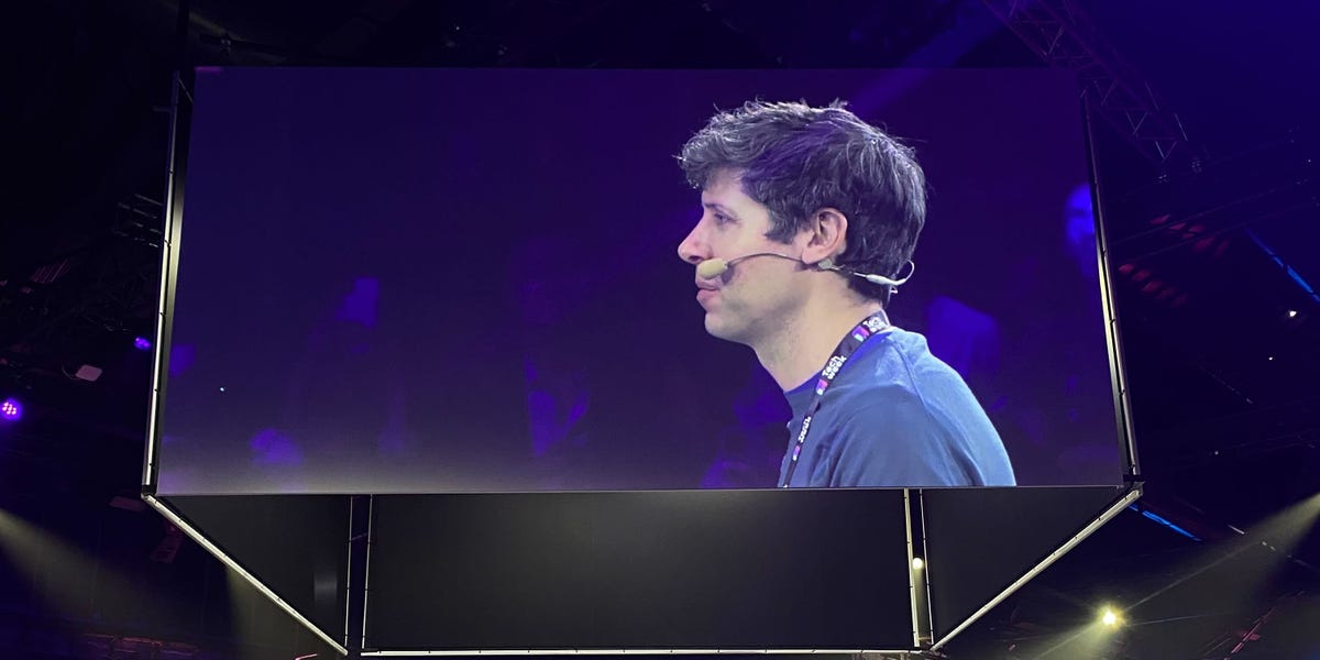 I watched Sam Altman discuss the future of AI. His captivated audience seemed unfazed by OpenAI's chaos.