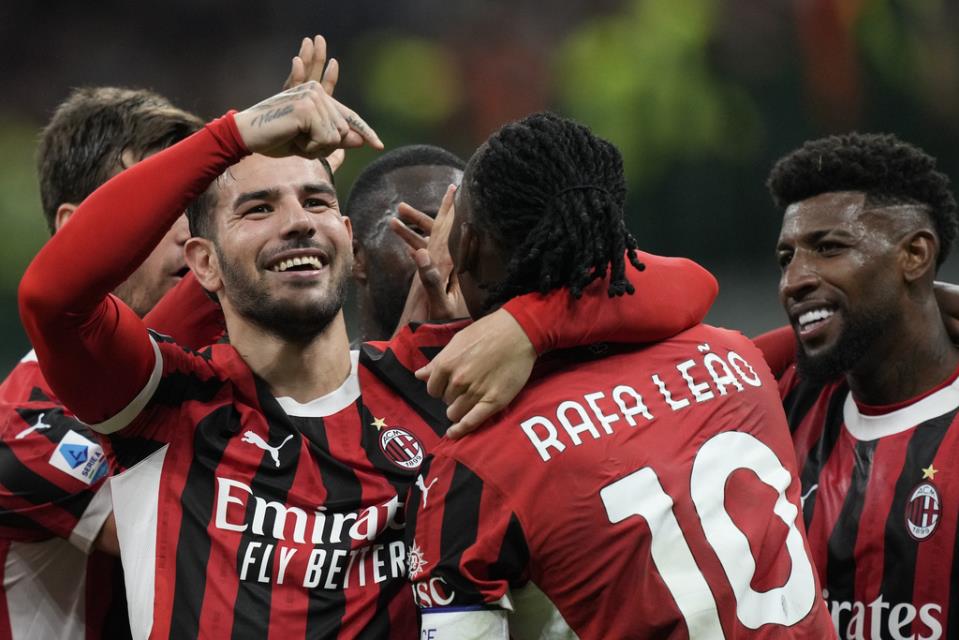 Milan overpower Lecce 3-0 in Serie A