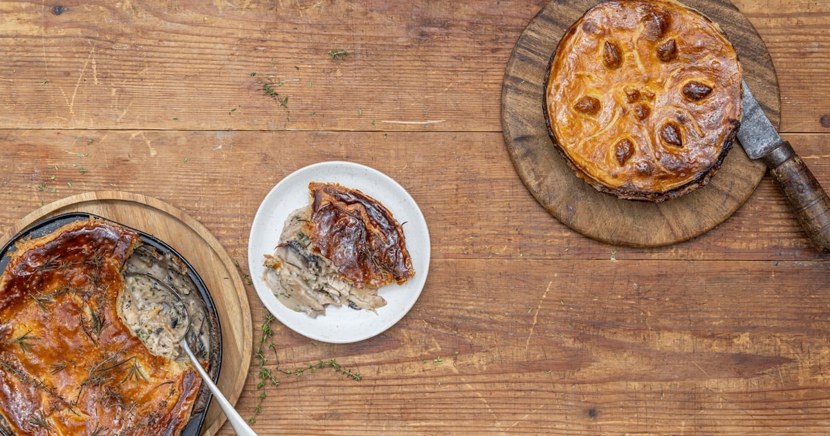 How to make two classic pies: steak and kidney and chicken and mushroom