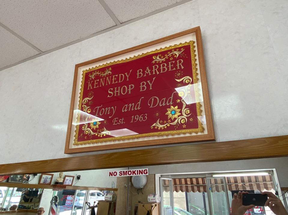 Kennedy: a presidential barbershop, in name and principle 