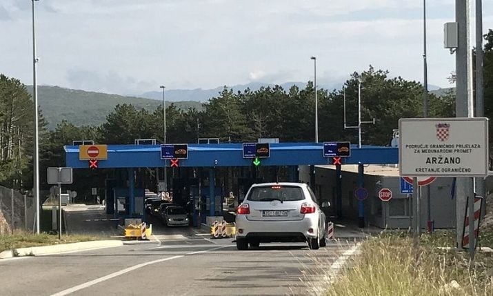 What you can bring in when crossing the Croatian border