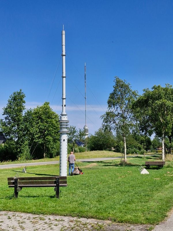 Zendstation Smilde Replica in Hoogersmilde, Netherlands