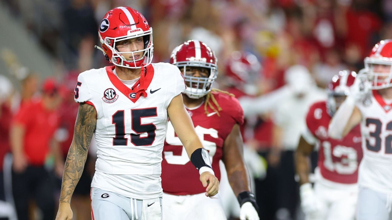 College football's post-Week 5 SP+ rankings