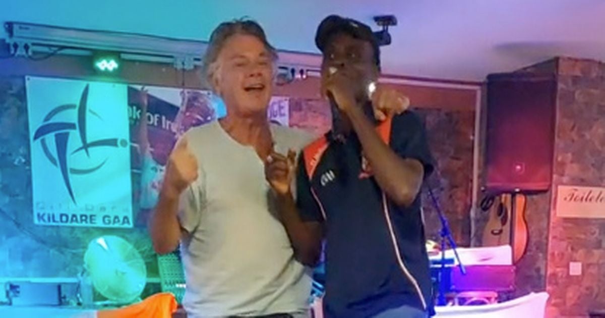 Jubilant Gerry 'The Monk' Hutch sings and dances in wild video