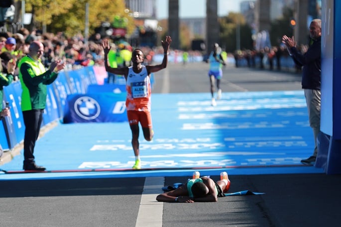 Ethiopia's Milkesa Mengesha, Tigist Ketema win 50th Berlin Marathon