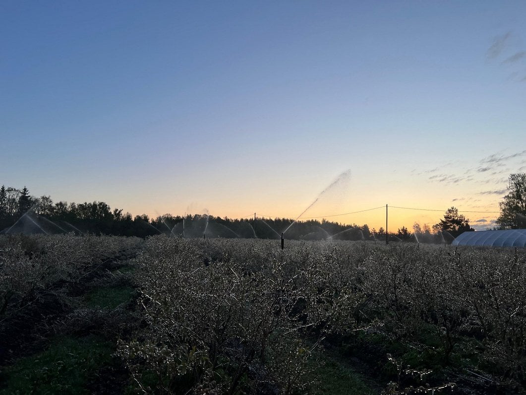 Subzero temperatures first time this season in Latvia