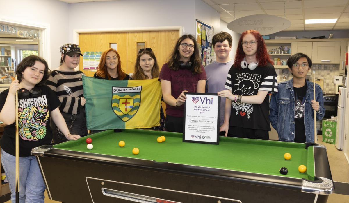 VHI Health and Wellbeing Fund grant to support Donegal Youth Service