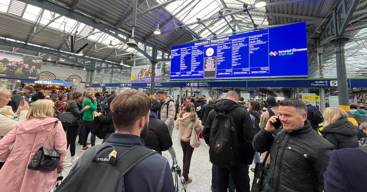 Significant delays to Heuston trains following incident on line