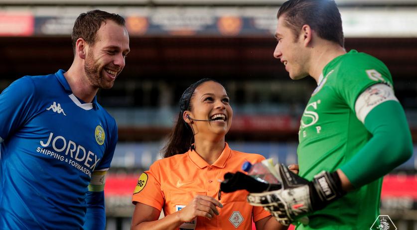 Woman tapped to referee Dutch professional men's football for the first time