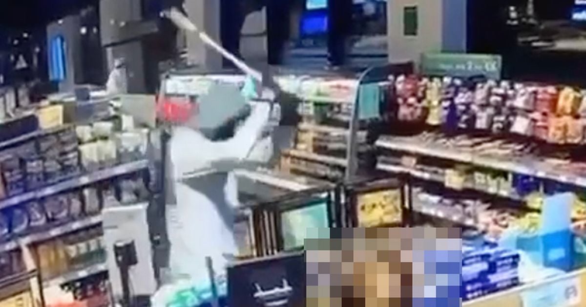 Teenager taken to hospital after mask-wearing thug whacks him with a hurl in Dublin shop