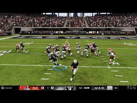 Madden NFL 25 - Cleveland Browns vs Las Vegas Raiders - Gameplay (PS5 UHD) [4K60FPS]