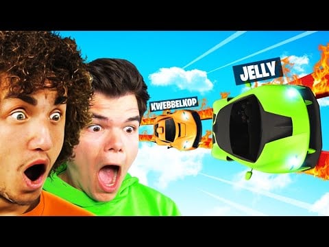 JELLY vs. KWEBBELKOP In A GTA 5 SKILLCOURSE!