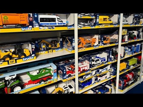 AMAZING Bruder Toys Display! Hobbymesse Leipzig 2024 Bruder News