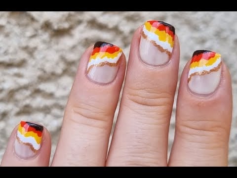 Autumn NAIL ART 2024 | Pastel NAILS With Gradient French Tips | EASY Manicure At Home