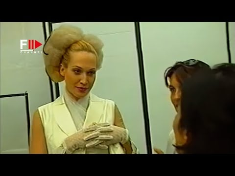 GIOVANNI CANNISTRA&#39; HAUTE COUTURE ROMA - Back Stage - Fall Winter 1999 2000