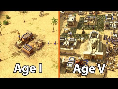 EGYPT From AGE 1 to Age 5 - Age of Mythology Retold