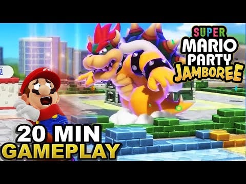 Super Mario Party Jamboree - Over 20 Minutes of Gameplay (HD)