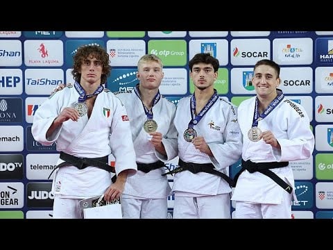 A showcase of young talent at the Zagreb Judo Grand Prix