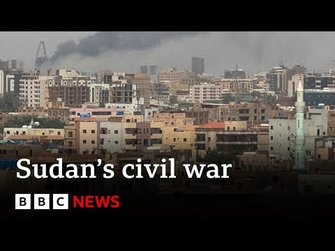 Testimony from frontline of Sudan&#39;s civil war | BBC News