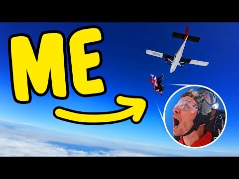 I jumped out of a plane