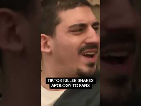 TikTok killer shares apology to fans