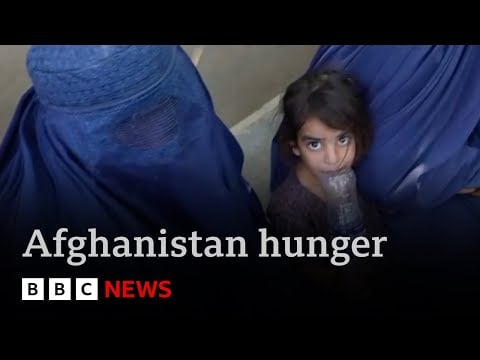 Inside Afghanistan: millions of children suffering extreme malnutrition | BBC News