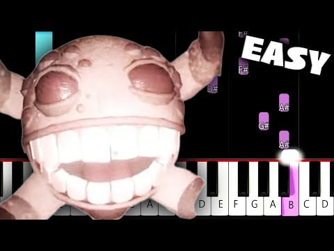 Grumble Theme (DOORS Floor 2 The Mines) - EASY Piano Tutorial