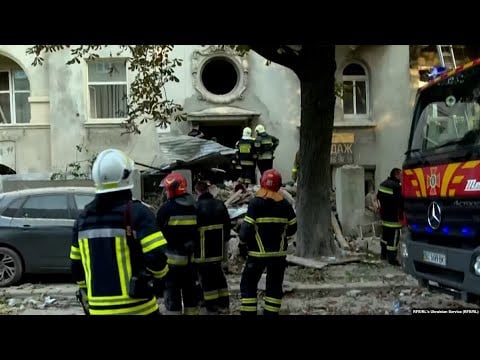 Deadly Russian Missile Attacks On Lviv Destroy Historic Apartments