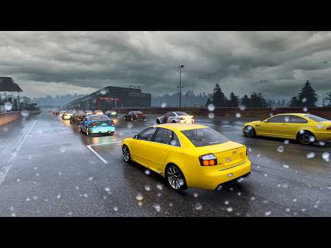 Forza Motorsport: Last to First in a 2004 Audi S4 at Rainy Spa-Francorchamps