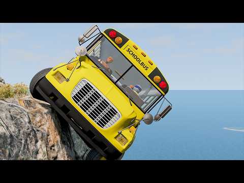 Cliff Drops #198 - BeamNG DRIVE | SmashChan