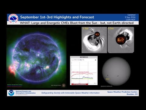 Powerful Coronal Mass Ejections (CMEs) Ripped from the Sun - I&#39;m Back!